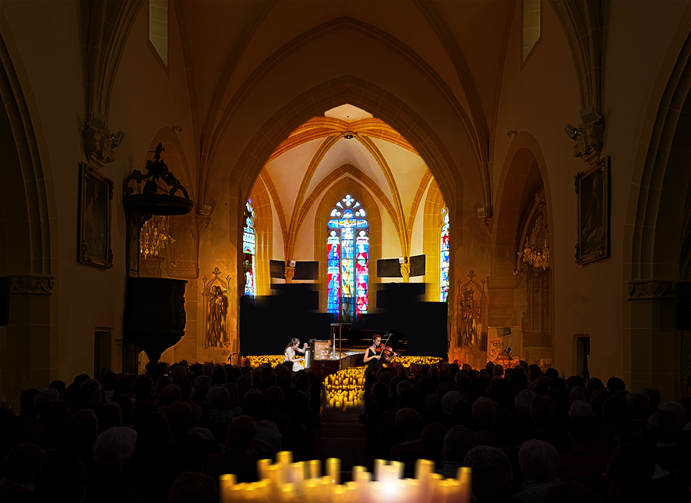 Visuel Concert à la bougie Karen Kuronuma & Anna Sypniewski